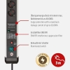 Regleta de enchufes Brennenstuhl Premium de 8 tomas con protección contra sobretensiones