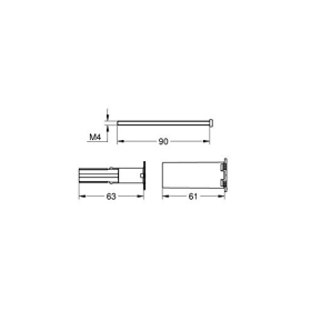 GROHE Reparatur- und Verschönerungssets, Chrom, 14058000 (Deutschland-Import), zwei Stück im Set