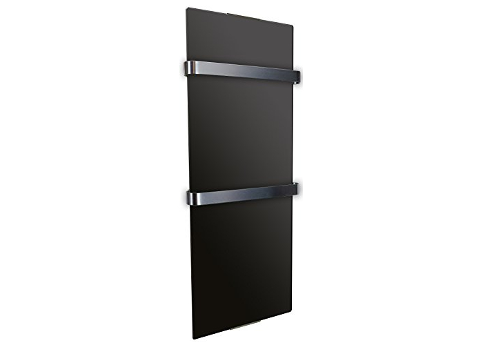 CHEMIN'ARTE Electric Towel Rail for Bathroom, 1200 W, Black, Radiator, Towel Rail, Electric, Low Consumption, IP24-2, Stainless Steel Towel Rail CHEMIN'ARTE Electric Towel Rail for Bathroom, 1200 W, Black, Radiator, Towel Rail, Electric, Low Consumption, IP24-2, Stainless Steel Towel Rail