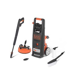 Black+Decker BXPW2200PE – Мийка високого тиску, 2200 Вт, 150 бар, з очищувачем для патіо