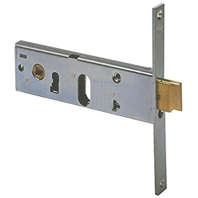 Cylinder mortise lock CISA 144150800 with zinc coating