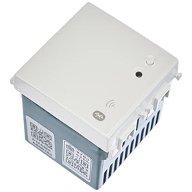 VIMAR 14597 - Pasarela inalámbrica View, Bluetooth 4.2, Wi-Fi, LED RGB, 2 módulos, serie Plana, color blanco