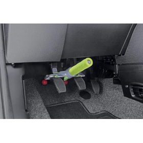 Bullock Excellence Auto-Lenkradschloss Modell W Gelb