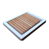 Rejilla de ducha Castelmerlino de madera de alerce de 55x69 cm para platos de ducha de 70x90 cm