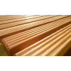 Rejilla de ducha Castelmerlino de madera de alerce de 55x69 cm para platos de ducha de 70x90 cm