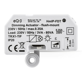 Homematic IP 150609A0 Flush-mounted dimming actuator with energy measurement