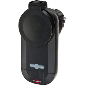 Brennenstuhl wireless socket set with remote control and 2 sockets