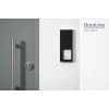 DoorLine Slim DECT wireless doorbell, anthracite, with door opener connection, landline & mobile