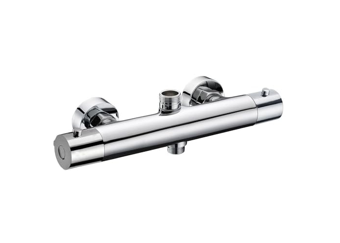 Kibath 150994 Round Thermostatic Shower Mixer for Shower Column Kibath 150994 Round Thermostatic Shower Mixer for Shower Column