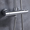 Kibath 150994 Round Thermostatic Shower Mixer for Shower Column