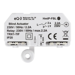 Привід жалюзі Homematic IP Smart Home – вбудований, цифрове керування, 151398A0C HmIP-FBL