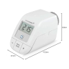 Homematic IP Smart Home 153412A3-D – Basic digital thermostat for radiators, app control, energy saving