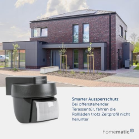 eQ-3 Homematic IP HmIP-SMO-A-2 беспроводной инфракрасный датчик настенный антрацитовый