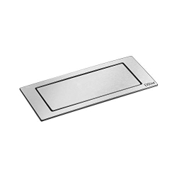 EVOline BackFlip, 2 Schuko-Steckdosen, 1 USB-C Ladegerät, Edelstahl