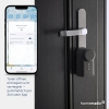 Accionamiento de cerradura de puerta para hogar inteligente (HmIP-DLD-A) (antracita)
