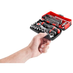 Complete Facom tightening and screwing set