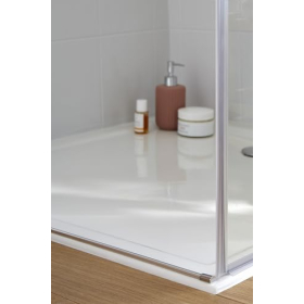 Jacob Delafon Duschwanne 120x80 cm Gaspard, extra-flach, Keramik, Abfluss in der Mitte