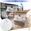 WiFi spy camera smoke detector, 1080P, motion detection, night vision, APP control