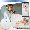 WiFi spy camera smoke detector, 1080P, motion detection, night vision, APP control