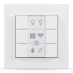 Homematic IP 142308A0 – 6-кнопочный настенный выключатель для умного дома, универсальный