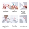 Set of 4 toilet lid lifters | Hygienic lifting, easy installation