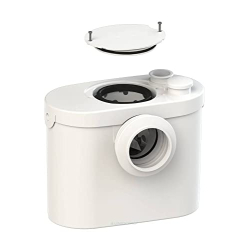 Toilet lifting system with shredder SFA Sanibroyeur Silencieux Up, 400 W, 46 dB