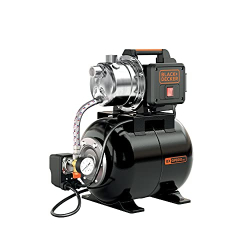 Bomba de succión para automóvil BLACK+DECKER BXGP800XBE, 800W, 3500 l/h, altura de descarga de 38 m