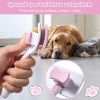 Vinabo Self-Cleaning Fur Brush for Dogs & Cats, Pink