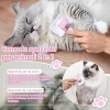 Vinabo Self-Cleaning Fur Brush for Dogs & Cats, Pink