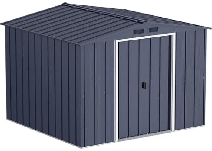 Duramax Gartenhaus ECO CALPE aus Metall, anthrazitgrau Duramax Gartenhaus ECO CALPE aus Metall, anthrazitgrau