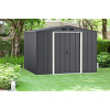 Duramax Gartenhaus ECO CALPE aus Metall, anthrazitgrau