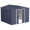 Duramax Gartenhaus ECO CALPE aus Metall, anthrazitgrau
