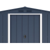 Duramax Gartenhaus ECO CALPE aus Metall, anthrazitgrau