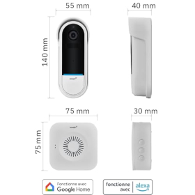 Умный видеодомофон OMAJIN от Netatmo 2K с датчиком движения