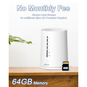 Камера ANRAN 4MP 360° PTZ WiFi, сонячна, комплект з 2 шт., нічне бачення, локальне сховище