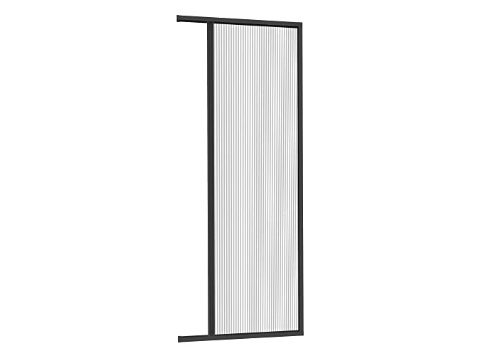 Windhager pleated mosquito net door 110x220 cm, rollable, no drilling, aluminum frame Windhager pleated mosquito net door 110x220 cm, rollable, no drilling, aluminum frame