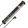 Brennenstuhl Premium 6-way power strip, 5m, surge protection