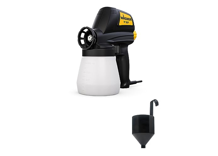WAGNER W 180 P paint spray system, 800 ml, 110 W, for indoor & outdoor use WAGNER W 180 P paint spray system, 800 ml, 110 W, for indoor & outdoor use