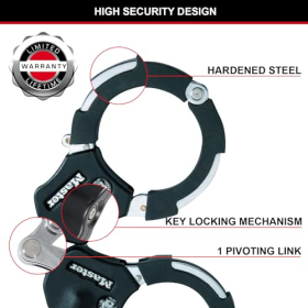 Master Lock Anti-Theft Lock – Certified, 36 cm, for E-Scooters, E-Bikes, Strollers