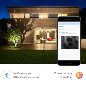 Konyks Camini Air 2 Solar – WiFi Camera, Solar Panel, Night Vision