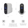 Konyks Camini Air 2 Solar – WiFi camera, solar panel, night vision