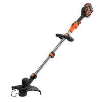 Achetez BLACK+DECKER Coupe-Bordures 33 см Sans Fil 36 В 2,5 Ач POWERCOMMAND Tête Pivotante 180° — телескопическая трубка — 2 пуанэ
