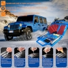 53-piece tire repair kit for cars, motorcycles, and off-road vehicles