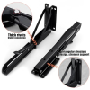 Folding bracket 300mm, 2 pcs., metal, heavy-duty for wall & shelf