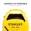 Автомобильный безмасляный компрессор Stanley 8 бар с пневматическими инструментами