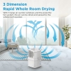 Deshumidificador Midea Cube 20, 20 l/24 h, controlado por aplicación