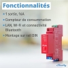 Shelly Pro 1PM - Interruptor DIN Wi-Fi con medidor de energía