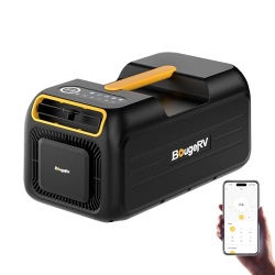 BougeRV 5-in-1 Portable Air Conditioner 3500 BTU, Quick Cooling, Portable