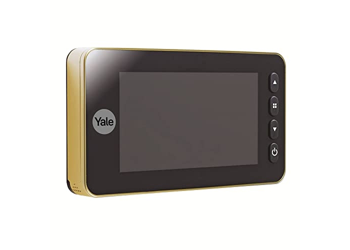 Yale Elektronisches Türspion Gold mit Video, Bewegung & Klingel Yale Elektronisches Türspion Gold mit Video, Bewegung & Klingel