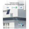 Reolink 2K Solar WiFi Kamera, Nachtsicht, Erkennung, Alexa/Google
